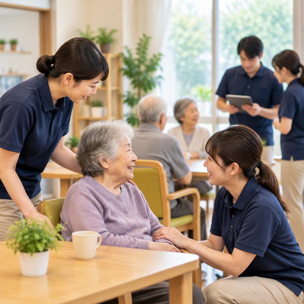 大型施設との決定的な違いは、利用者様との距離の近さ